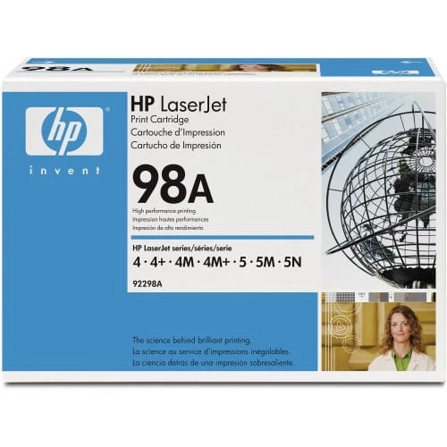 HP 92298A (98A) Siyah Black Orjinal Toner LaserJet 4m / 5m ürün görseli
