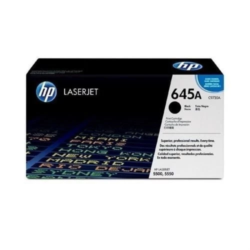 HP C9730A (645A) Siyah Black Orjinal Toner Laserjet 5500 / 5550dn ürün görseli