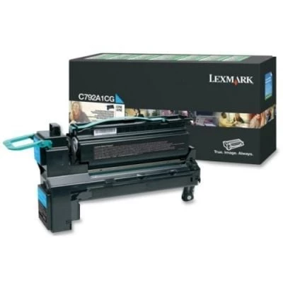 Lexmark C792A1CG Mavi Cyan Orjinal Toner - C792 / X792 ürün görseli