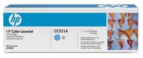 HP CC531A (304A) Mavi Cyan Orjinal Toner LaserJet CP2025n ürün görseli