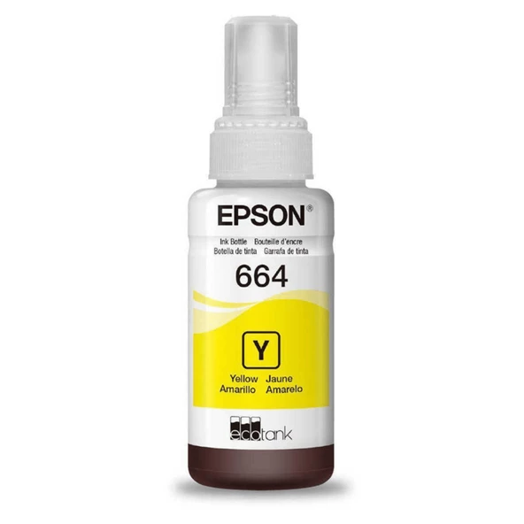 Epson C13T664399 Sarı Orijinal Mürekkep Kartuş - Resim 2