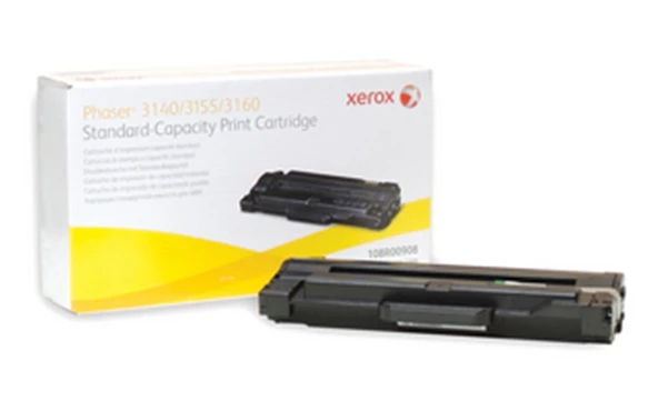 Xerox 108R00908 Phaser 3140/3155/3160 Standart Kapasite Siyah Black Toner ürün görseli