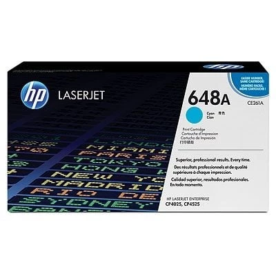 HP CE261A (648A) Mavi Cyan Orjinal Toner - CP4525dn / CP4525n KUTU HASARLI ürün görseli