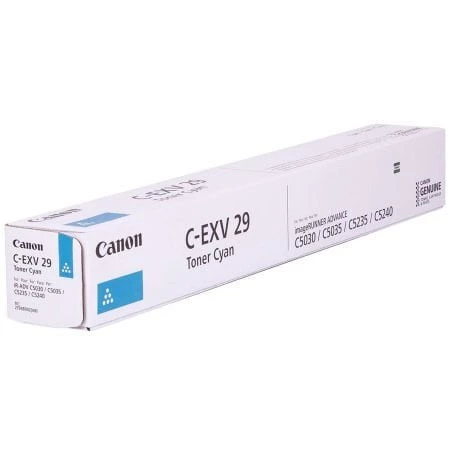 Canon C-EXV-29/2794B002 Mavi Orijinal Fotokopi Toneri ürün görseli