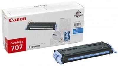 Canon CRG-707C (9423A004) Mavi Orjinal Toner - LPB5000 / LBP5100 (T5481) ürün görseli