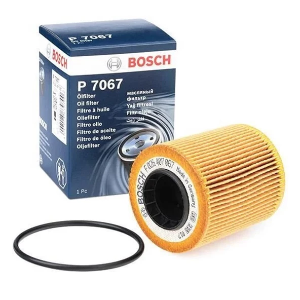 Opel Astra H 1.3 Dizel Ufi Tip Yağ Filtresi Bosch Marka