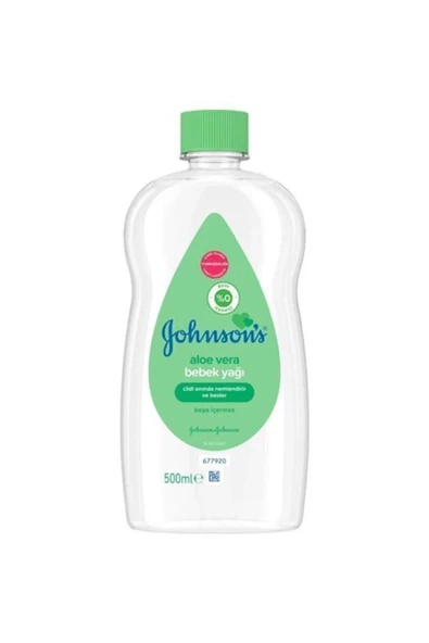 Johnson's Baby Oil Aloe Vera Bebe Yağı 500 Ml