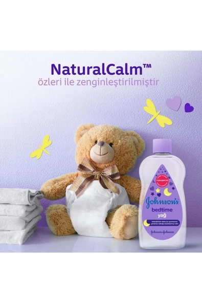 Johnson's Baby Bedtime Bebek Yağı 300 ml - 3