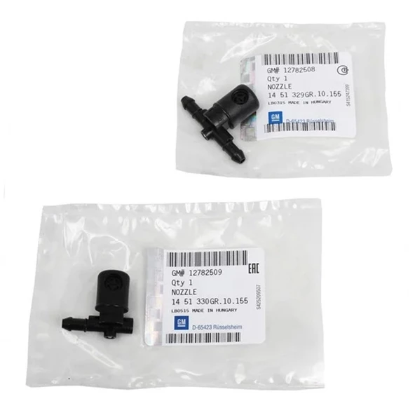 Opel Corsa D Washer Jet Silecek Memesi Sağ Sol Takım Orjinal Gm Marka - 1