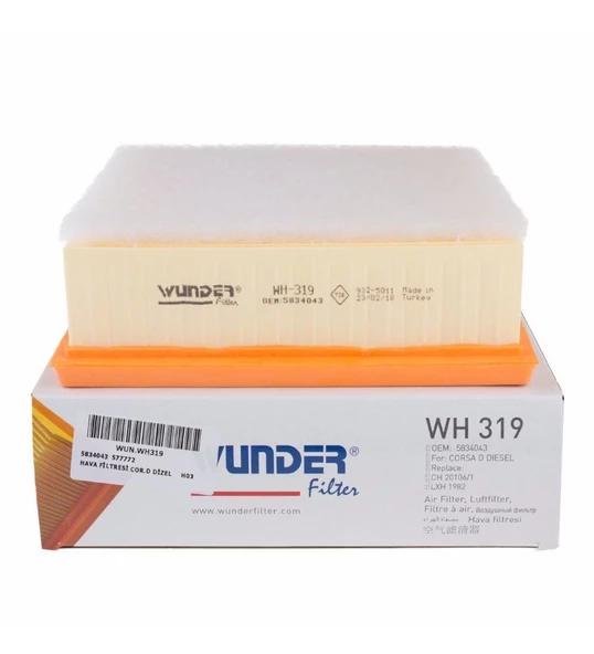 Opel Corsa D 1.3 Hava Filtresi Wunder