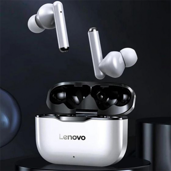 Lenovo Lp1 Livepods Kablosuz Bluetooth Kulaklık - SİYAH,BEYAZ - 4