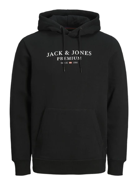 JACK JONES Premium Erkek Kapüşonlu Sweatshirt 12216335 - Resim 4
