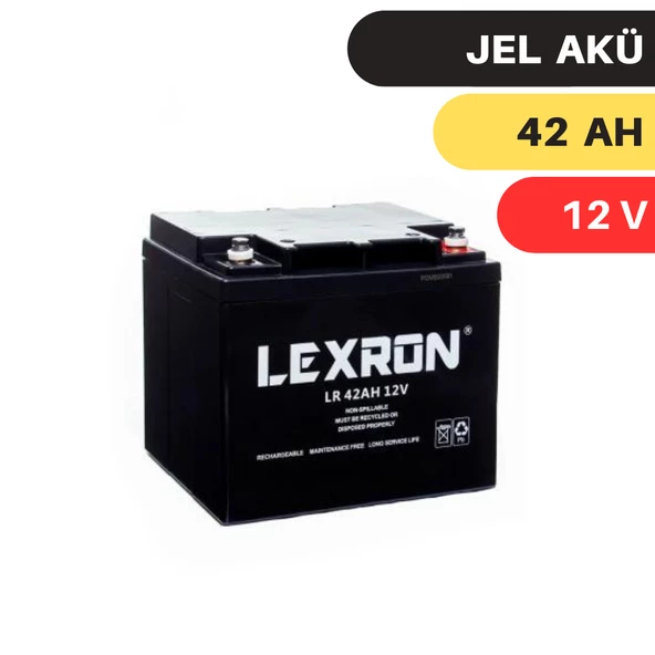 LEXRON 42A 12V JEL AKÜ