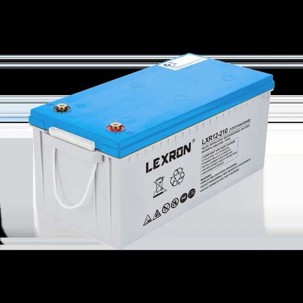 Lexron 210AH 210A 12V NANO KARBON JEL AKÜ - Resim 2