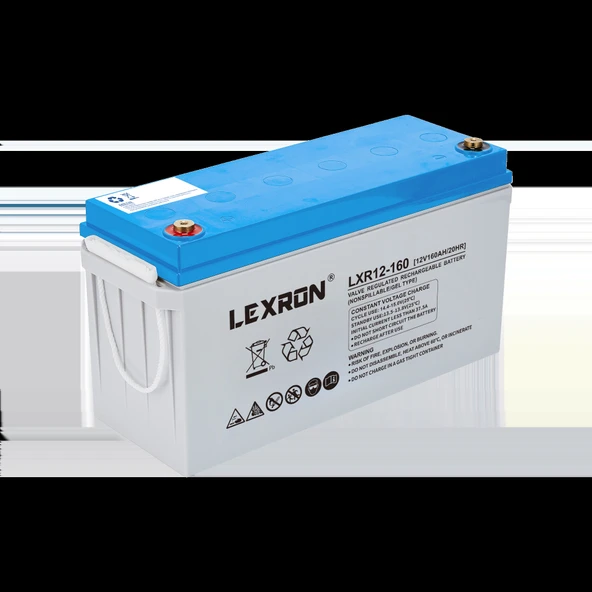 Lexron 160AH 160A 12V NANO KARBON JEL AKÜ - Resim 2