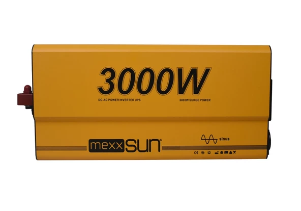 MEXXSUN Tam Sinus UPS (Remote Ekran) 12V 3000W inverter