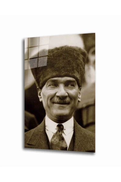 Atatürk Dekoratif ve Modern Cam Tablo ürün görseli