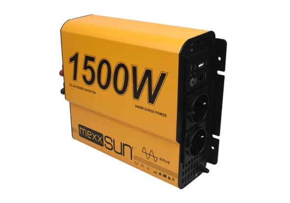 MEXXSUN Tam sinüs 12V 1500W İnverter - 3