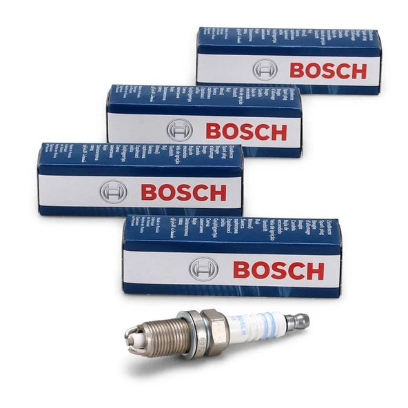 Opel Vectra C Z16XE Çift Tırnak Buji 4 Adet Takım Bosch Marka