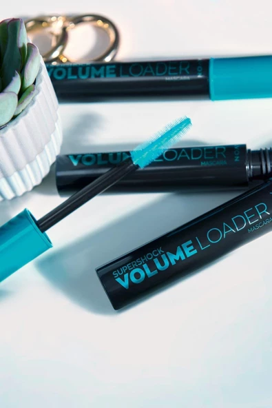 Supershock Volume Loader Maskara 10 Ml. Blackest Black - Resim 6