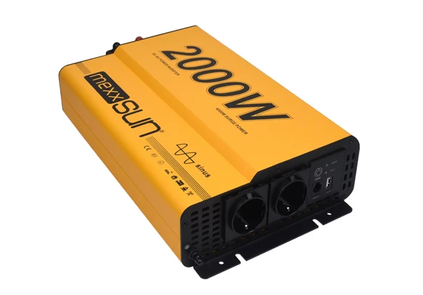 MEXXSUN Tam Sinus 24V 2000W İnverter - Resim 4