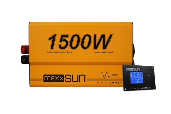 MEXXSUN Tam Sinüs UPS (Remote Ekran) 12V 1500W