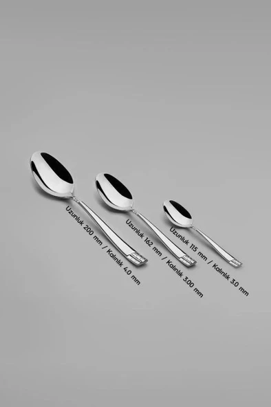 Nehir Didim Sade 89 Parça Taslama Kutulu Set - 5