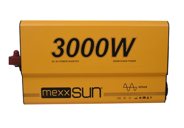 MEXXSUN Tam Sinus 12V 3000W İnverter