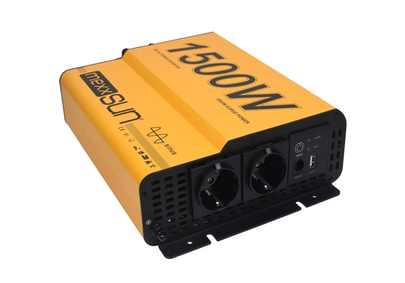 MEXXSUN Tam sinüs 12V 1500W İnverter - 4