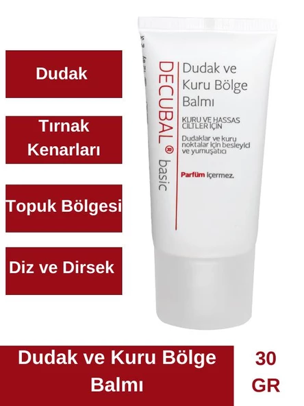 Decubal Dudak ve Kuru Bölge Balmı 30 ml - 3