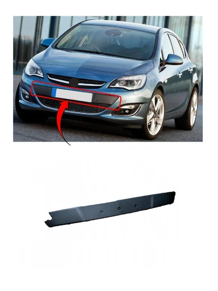 On Tampon Plakalık Astra J  2012 Model Üstü - 1