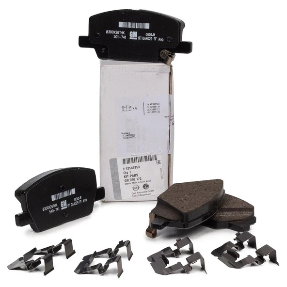 Opel Mokka Ön Fren Balata Takımı Orjinal  Gm Marka ürün görseli 1