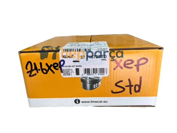 Opel Astra G 1.6 Twinport (Z16XEP) Piston Segman Takımı STANDART Göetze Nüral - Resim 2