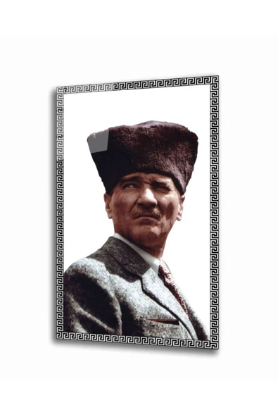 Atatürk Dekoratif ve Modern Cam Tablo 4 mm ürün görseli