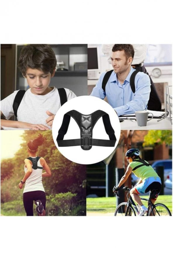 Ortopedik Medikal Kifoz Korsesi Skolyoz Dik Duruş Korsesi Kemeri Kamburluk Önleyici Düzeltici - 4