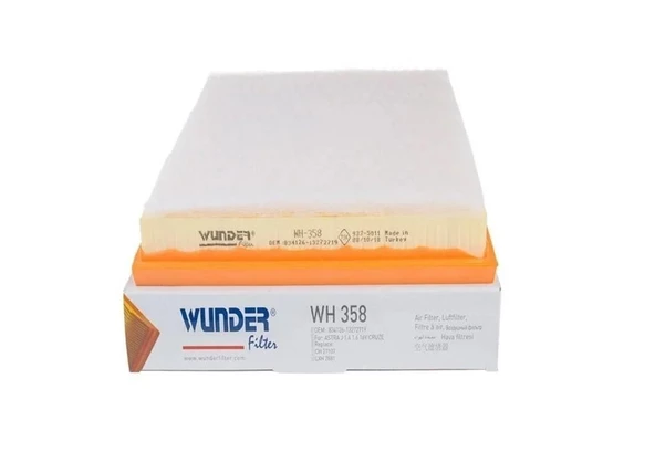 Opel Zafira C 1.6 Dizel Hava Filtresi Süngerli Wunder