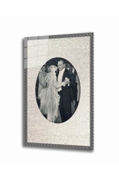 Atatürk Dekoratif ve Modern Cam Tablo 4 Mm Dayanıklı Temperli Cam