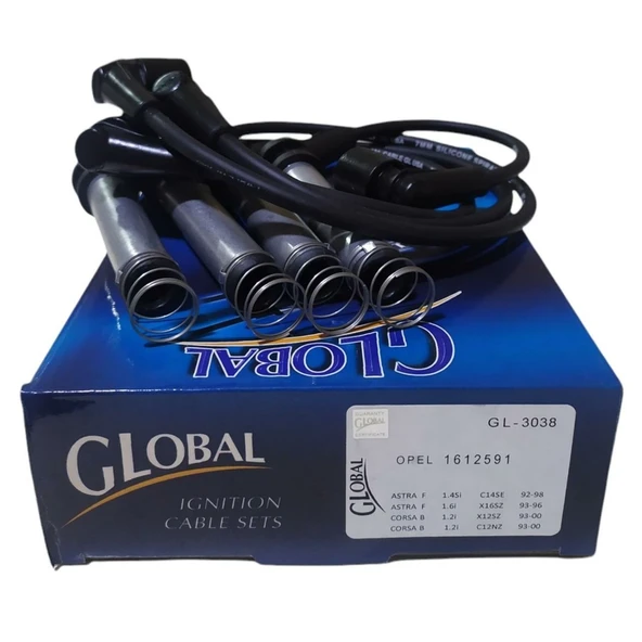 Opel Corsa B Buji Kablosu Takım 1.2 / 1.4 8v Global ürün görseli 1