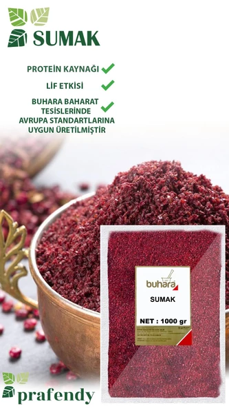 BUHARA TOPTAN SUMAK 1 KG x 10 Ad - 10 KG - 2
