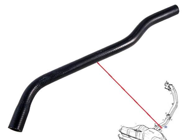 Opel Vectra B Yakıt Depo Havalandırma Hortumu YTT ürün görseli