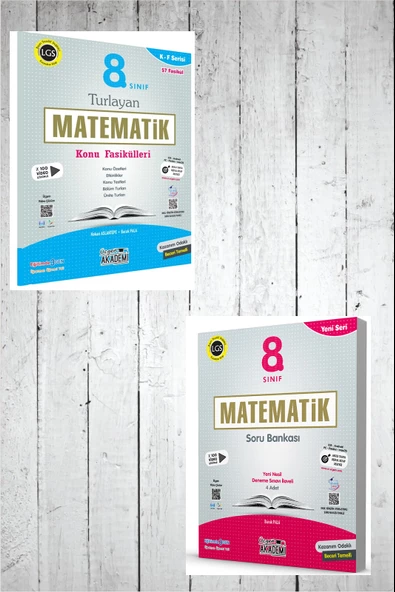 8.Sınıf Matematik Konu Fasikülleri+ Matematik Yeni Seri Soru Bankası ürün görseli 1
