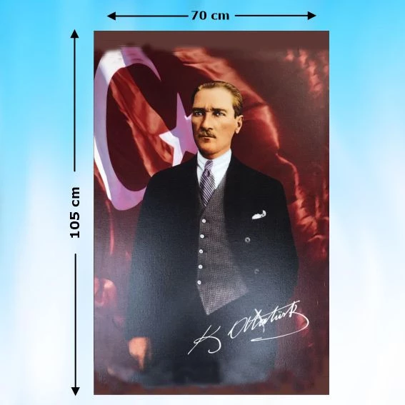 ATATÜRK RESMİ 105X70 cm