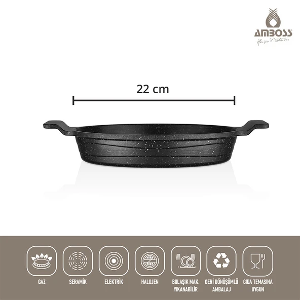 9 Parça Siesta Paslanmaz Çelik Saklama Kabı Sahan Set & Krep Tava - 3