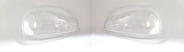 Opel Corsa B Çizgisiz Şeffaf Far Camı Takımı