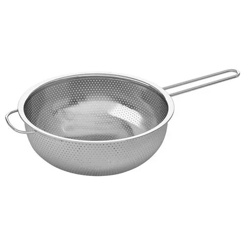 IKEA Idealisk Büyük Boy Paslanmaz Çelik Metal Süzgeç 25 cm