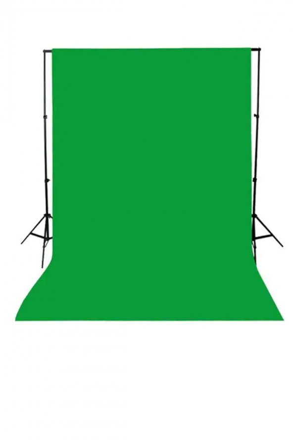 Deyatech Chromakey-Green Screen Yeşil fon perde (3x6 +FON STAND