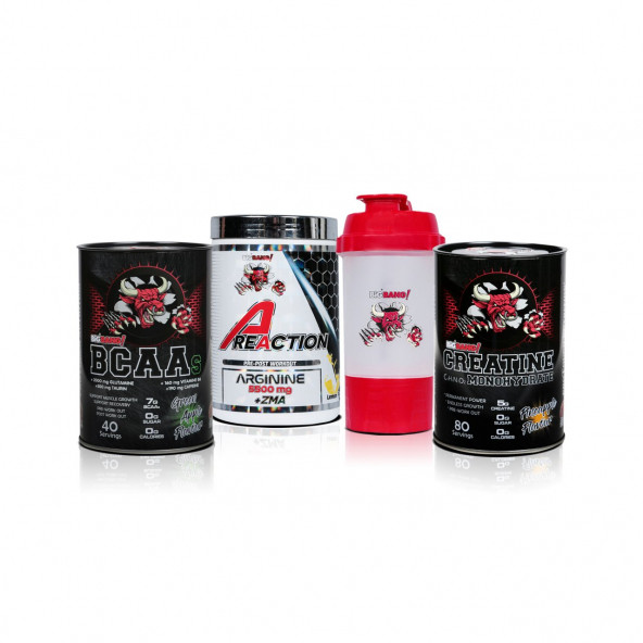 Protouch Bcaa 400 Gr + Kreatin Monohidrat 400 Gr + A-Reaction Arjinin+Zma 450 Gr Kombinasyonu