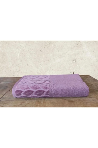 NİVEMESHOME 632 LİLA 90X150 HAZAL BANYO HAVLUSU NURPAK - 2