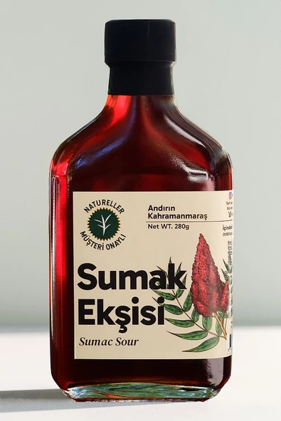 Sumak Ekşisi Tatlı Ekşi %100 Saf (Kahramanmaraş) 280 gr