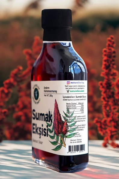 Sumak Ekşisi Tatlı Ekşi %100 Saf (Kahramanmaraş) 280 gr - 3